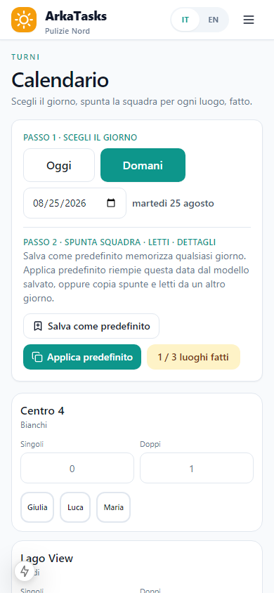 ArkaTasks mobile